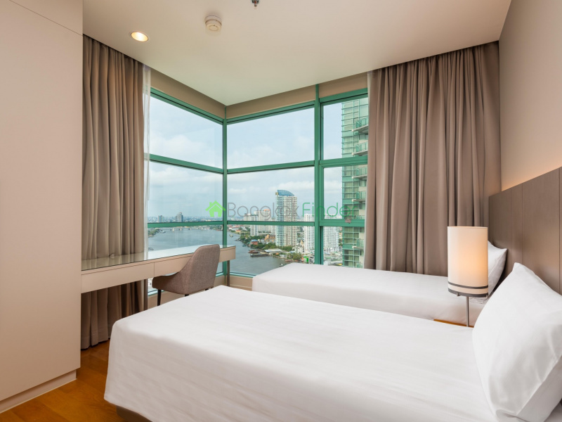 Sathorn-Riverside, Sathorn-Riverside, Bangkok, Thailand, 3 Bedrooms Bedrooms, ,3 BathroomsBathrooms,Condo,For Rent,Chatrium Serviced,Sathorn-Riverside,1974