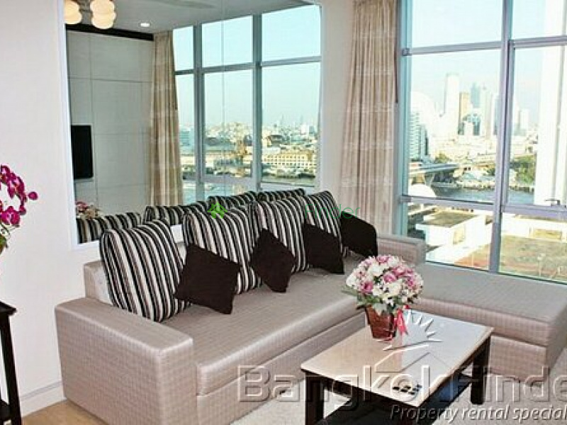 Sathorn, Sathorn, Bangkok, Thailand, 2 Bedrooms Bedrooms, ,2 BathroomsBathrooms,Condo,For Rent,Baan Sathorn Chaopraya,Sathorn,2397