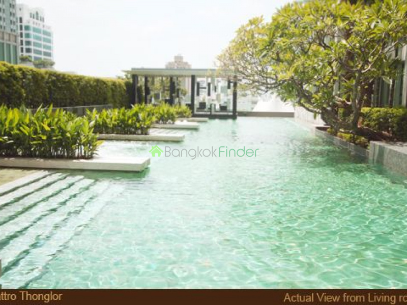 Thonglor, Bangkok, Thailand, 1 Bedroom Bedrooms, ,1 BathroomBathrooms,Condo,Sold,Quattro by Sansiri,4625