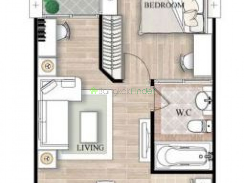 42 Sukhumvit, Ekamai, Thailand, 1 Bedroom Bedrooms, ,1 BathroomBathrooms,Condo,Sold,The Address 42,Sukhumvit,5632