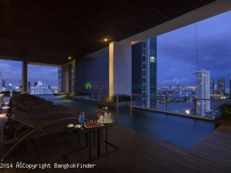 Sathorn-Riverside, Thailand, 1 Bedroom Bedrooms, ,1 BathroomBathrooms,Condo,For Rent,The River Klapsons,5758