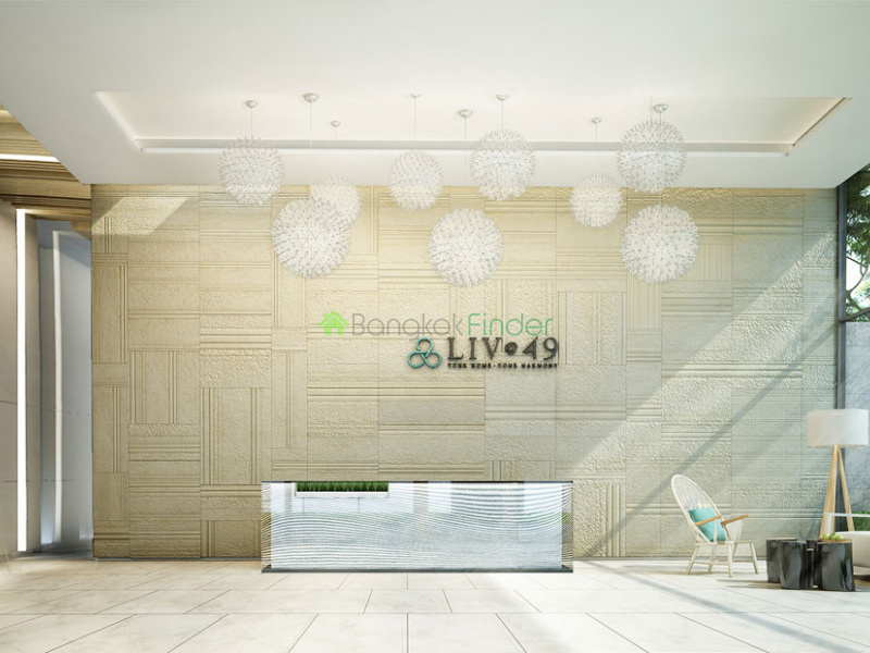 LIV@49 is a condo project developed by Lucky Living Co., Ltd., LIV@49 has 8 floors and contains 209 total units, Units range from studio to 3 bedroom. LIV@49 at Phra Khanong, Khlong Toei Local amenities include hospitals such as Bandittham Company Limited and Terapong clinic, schools such as Kobato International Kindergarten, Ratchapruek Witthaya School and A-go Jewelry design studio, shopping centers such as Shampoo Thonglor, The Fifty Fifth Plaza and Fifty Fifth Thonglor, restaurants such as Sushi Izakaya Ezoya, Yakiniku EZOYA and Sushi Izakaya Ezoya, and the public transport stations of Makkasan, Khlong Tan and Mae Nam Railway Station.