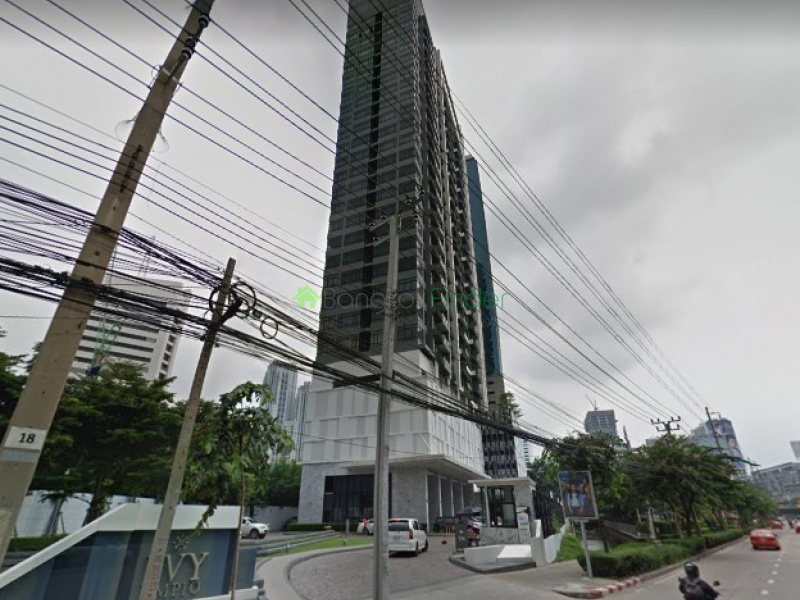 Condo for rent or ale near MRT Phra Ram 9, ivy ampio for rent for sale near MRT Phra Ram 9