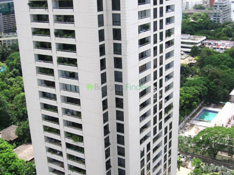 About Somkid Gardens
Somkid Gardens a high rise condominium located in a very prime and prestigious are in Central Bangkok. Somkid Gardens was completed in 1995 and has a total of 22 floors and only 100 spacious condo units. Available units at the condo building are 2 and 3 bedroom condominiums in various sizes starting from 160 square meters and with different layouts. At Somkid Gardens you will have access to a huge outdoor pool, tennis court, sauna,fitness room and lobby with 24 hour security. The condominium is located on Soi Somkid 18 in the hear of Chidlom in Bangkok. Nearest BTS station is Chidlom BTS on Ploenchit road. The condominium is set walking distance from many high end shopping centers like Central Chidlom and Central World located on the corner of Rama I and Ratchadamri road,also the well known Lumpini Park situated between Rama IV and Sarasini road is only 15 minutes walk away from the condo.