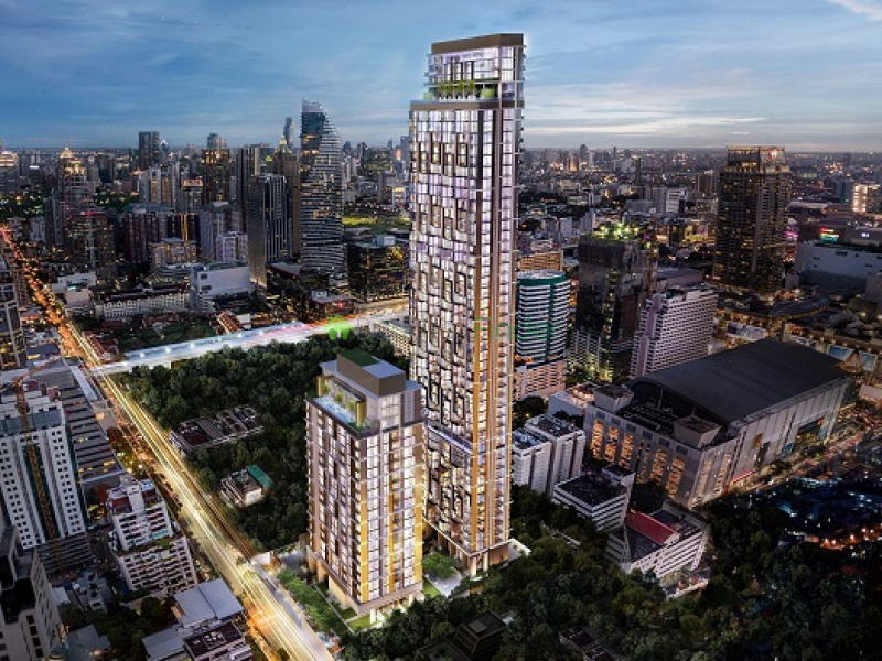 28 chidlom (ทเวนตี้เอท ชิดลม )
28 chidlom is a condominium project, developed by SC Asset, located at 19 Soi Chit Lom, Khwaeng Lumphini, Khet Pathum Wan, Krung Thep Maha Nakhon 10330. SC Asset is also the developer behind Centric Scene Ratchavipha, The Crest Sukhumvit 49 and Chambers Ramintra. 28 chidlom is currently under construction with completion planned in 2020. Condominium comprises of 2 buildings, having 47 floors and includes 427 units.