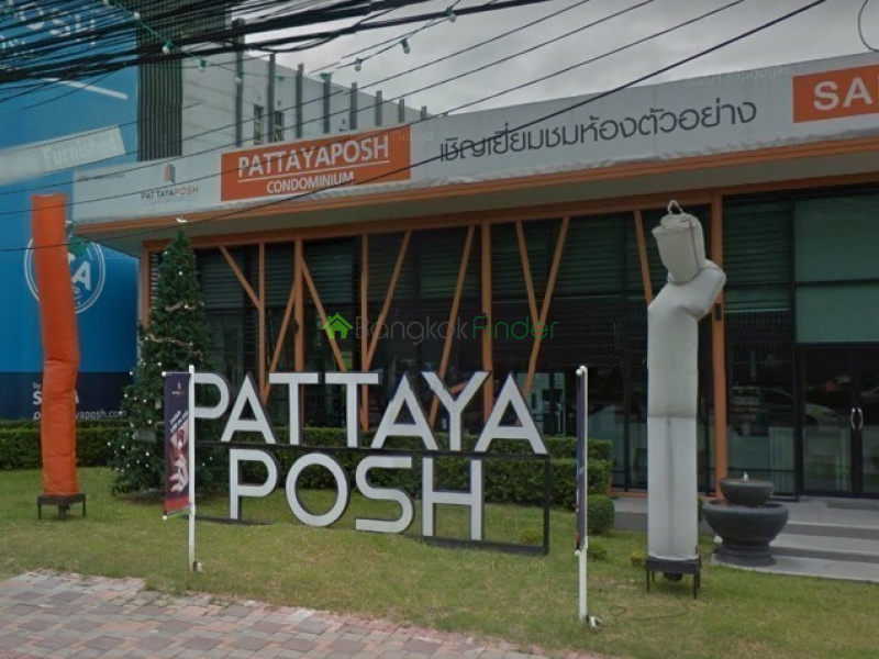 Pattaya Posh is a condominium project, developed by Sirisa , located at North Pattaya Road, Na Kluea, Pattaya, Chon Buri 20150. Construction of Pattaya Posh was completed in 2016. Condominium comprises of a single building, having 35 floors and includes 439 units.