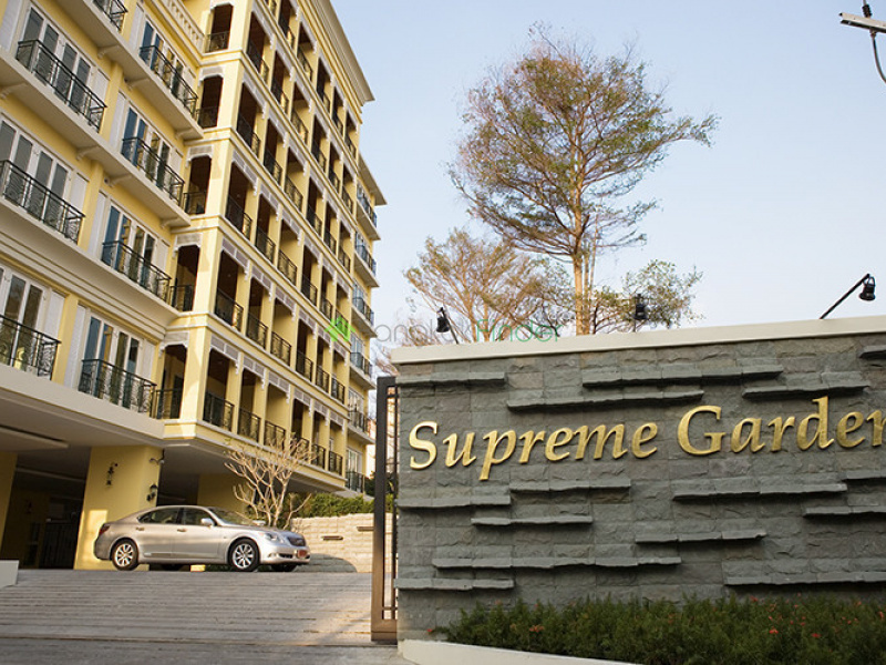 Supreme Garden is a condominium project, developed by Supreme Team , located at 28 Soi Yen Akat 1, Khwaeng Thung Maha Mek, Khet Sathon, Krung Thep Maha Nakhon 10120. Supreme Team is also the developer behind Supreme Classic, Supreme Residence and Yen Akard Garden. Construction of Supreme Garden was completed in 2009. Condominium comprises of a single building, having 7 floors and includes 22 units.