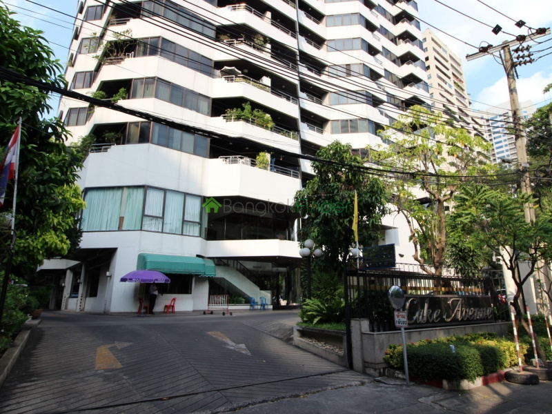 Lake Avenue       Khlong Toei, Bangkok
Without doubt, the Lake Avenue condominium in Watthana, Bangkok is definitely a safe haven to many nationals and experts alike. The building has great facilities and its location (Watthana) is home to a lot of local amenities which includes the likes of international schools, restaurants, shopping malls, shopping malls, parks, banks, entertainment outlets and a lot more. The Asok BTS station is 9 minutes away on foot from the Lake Avenue condominium, this implies that residents get to visit all parts of Bangkok with great ease. If you are on the lookout for a premium residential property, the Lake Avenue condominium is the right place to be. Do get in touch with us to learn more.
ABOUT
The Lake Avenue condominium is a top choice residential address in a buzzing area of Bangkok. The property consists of a single building of 20 floors and a total of 160 units. Lake Avenue was completed in 1985. Condo units range from 1-3 bedrooms.
LOCATION
This property is careful tucked away at Soi Yagsoisammitr Khwaeng Khlong Toei, Khet Khlong Toei, Krung Thep Maha Nakhon 10110, Thailand. This locality is home to numerous local amenities and some of them are:
SHOPS
• Metro Mall 700 m 
• Sunken Plaza – 910 m 
• MaxValu Tanjai – 1.3 km
• Queen Park Plaza – 1.3 km 
• Villa Market (Sukhumvit 33) – 1.4 km
RESTAURANTS
• Blue Corner Restaurant – 140 m 
• Kuppa – 29 m 
• Tensui Restaurant – 73 m
• Pizzazo Bistro – 140 m
• Brownery Restaurant – 150 m 
SCHOOLS
• Aksara International School, located within 1.1 km
• Health Land Thai Massage School – 1.2 km
• Sainampeung School – 1.3 km 
• Taekwando – 1.3 km 
• ST. Stephen\'s International School – 1.4 km
FACILITIES
Facilities at this prime building includes swimming pool, CCTV, 247 security, elevator, parking and fitness center.