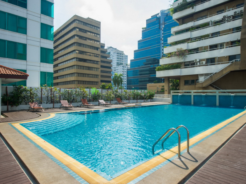 Petchaburi, Bangkok, Thailand, 1 Bedroom Bedrooms, ,1 BathroomBathrooms,Condo,For Rent,Sukhumvit Living Town,6646