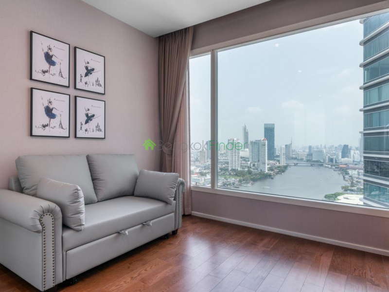 Charoenkrung, Bangkok, Thailand, 3 Bedrooms Bedrooms, ,3 BathroomsBathrooms,Condo,For Rent,Menam Residences,6781