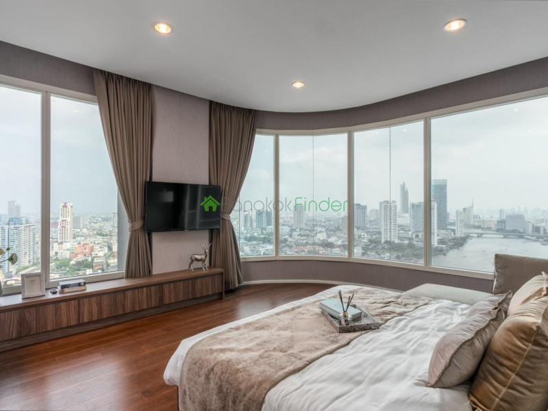 Charoenkrung, Bangkok, Thailand, 3 Bedrooms Bedrooms, ,3 BathroomsBathrooms,Condo,For Rent,Menam Residences,6781