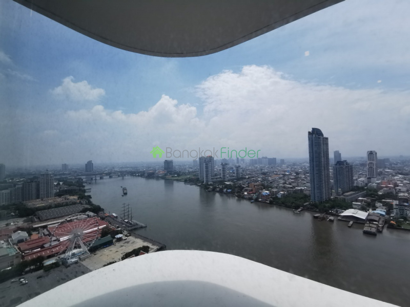 Sathorn-Riverside, Bangkok, Thailand, 3 Bedrooms Bedrooms, ,4 BathroomsBathrooms,Condo,For Rent,Menam Residences,6964