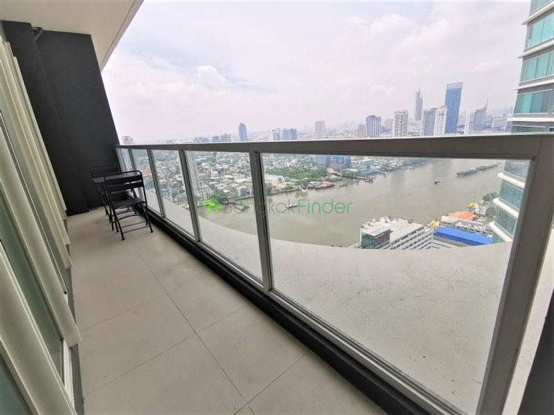 Sathorn-Riverside, Bangkok, Thailand, 3 Bedrooms Bedrooms, ,4 BathroomsBathrooms,Condo,For Rent,Menam Residences,6964