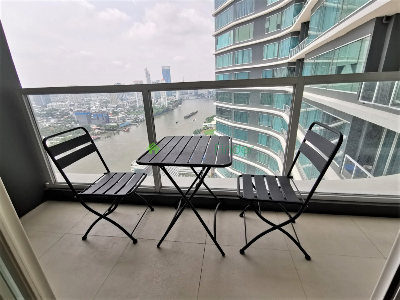 Sathorn-Riverside, Bangkok, Thailand, 3 Bedrooms Bedrooms, ,4 BathroomsBathrooms,Condo,For Rent,Menam Residences,6964