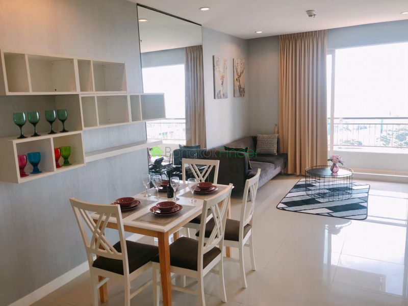 Makkasan, Bangkok, Thailand, 2 Bedrooms Bedrooms, ,2 BathroomsBathrooms,Condo,For Rent,The Circle,7039