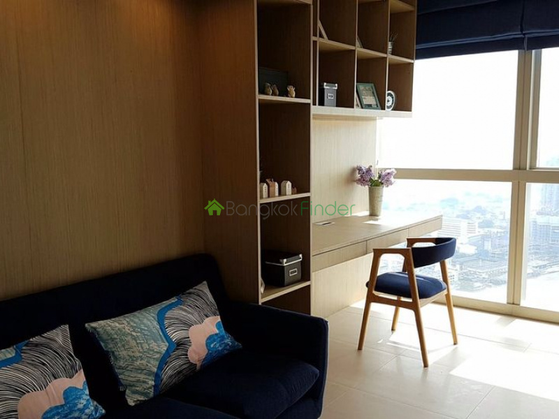 Taksin, Bangkok, Thailand, 3 Bedrooms Bedrooms, ,3 BathroomsBathrooms,Condo,For Rent,The River,7089