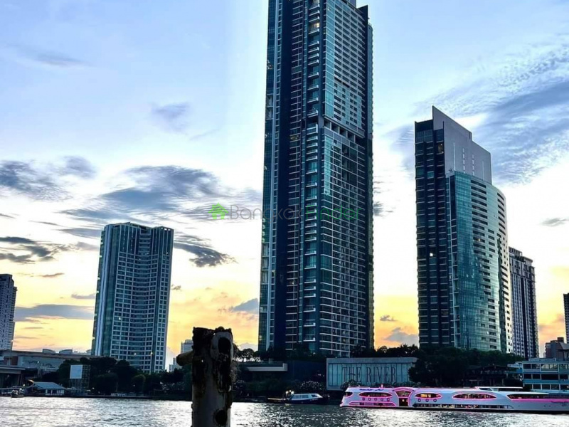 Taksin, Bangkok, Thailand, 3 Bedrooms Bedrooms, ,3 BathroomsBathrooms,Condo,For Rent,The River,7128