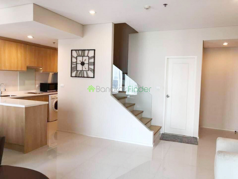 Petchaburi, Bangkok, Thailand, 1 Bedroom Bedrooms, ,2 BathroomsBathrooms,Condo,For Rent,Villa Asoke,7207