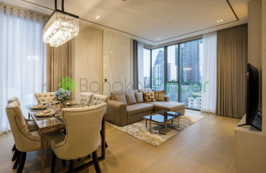 Thonglor, Bangkok, Thailand, 2 Bedrooms Bedrooms, ,2 BathroomsBathrooms,Condo,For Rent,The Strand,7367